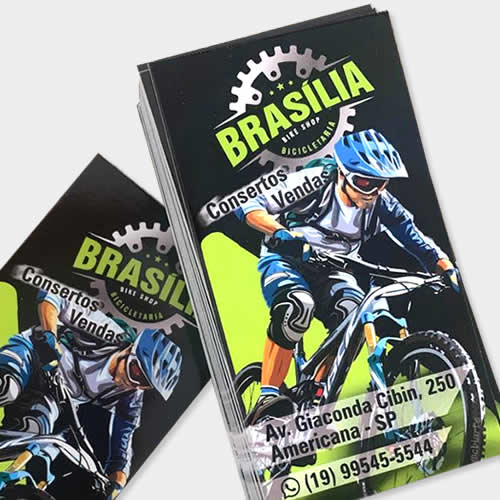 Cartão de visitas impressos